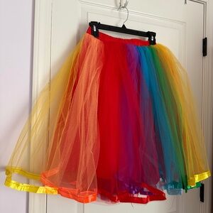 Crinoline, Net, Lined, Costume, Adult PRIDE - NWOT